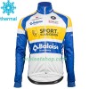 Fietskleding (Fietsshirt Lange Mouw + Lange Koersbroek) 2018 Sport Vlaanderen-Baloise N001 Winter Thermal Fleece